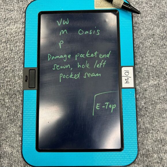 Vintage Misty Harbor Rain Coat Womens M Medium Waterproof Snap Button Long *READ - Picture 11 of 12